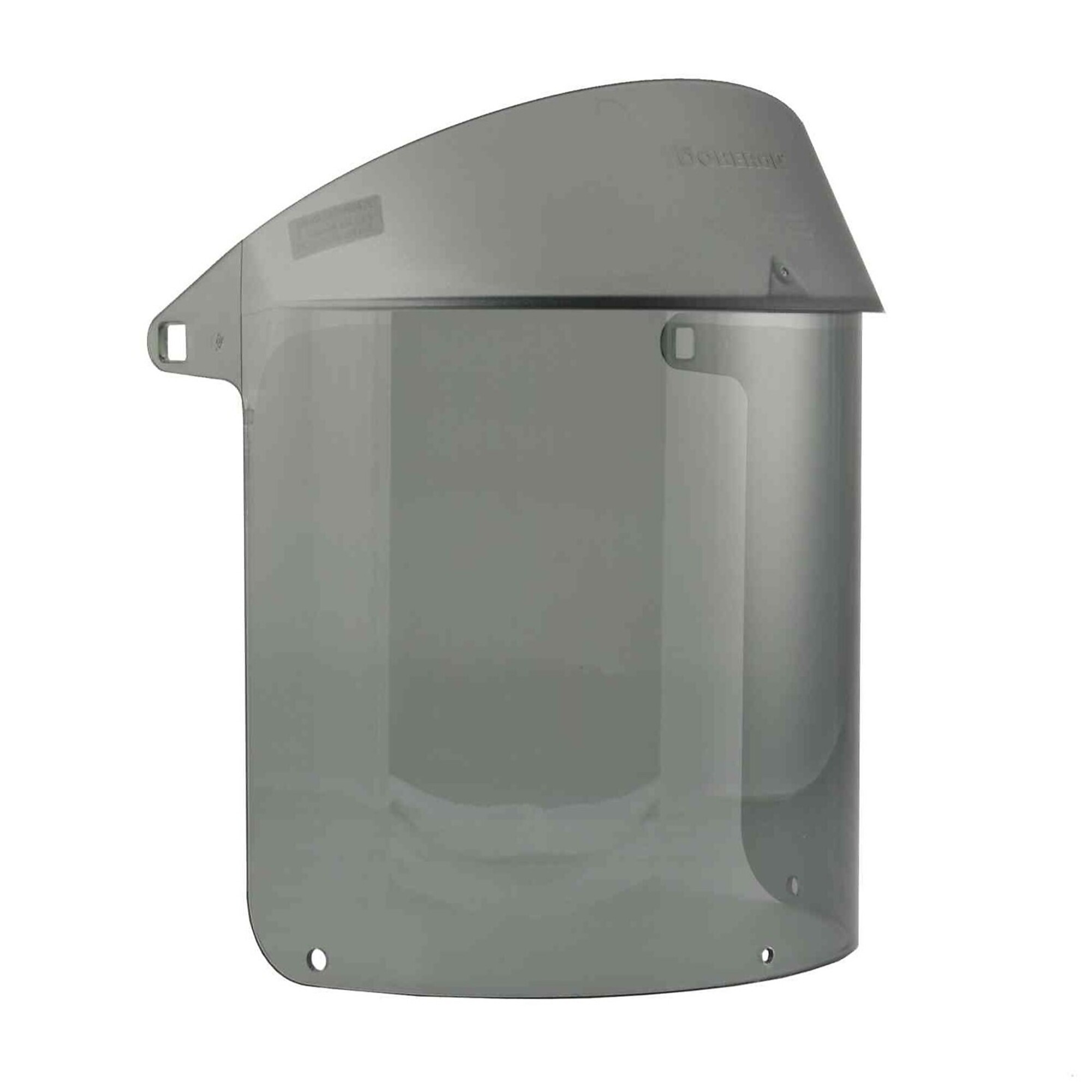 OBERON™ - Face Shield Replacement Window - Polycarbonate - Arc Flash - 30 Cal TCG™ -Window: Clear Grey - Model # 0AGR30SHLD-AF-DC